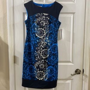 Women blue dress